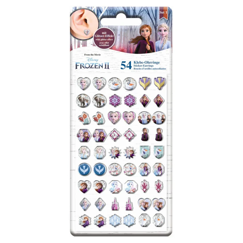 Craze Sticker Earrings Frozen 2 Klebe-Ohrringe