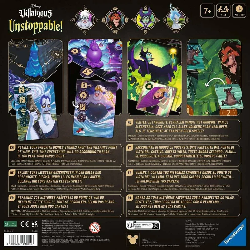 Disney Villainous Unstoppable!, deutsch