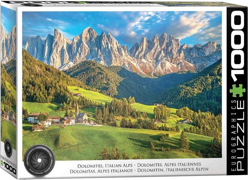 PFG HDR Photography - Dolomites Mountains, Alto Adige Italy (Usage/Used - PUZZLES FOR GOOD)
