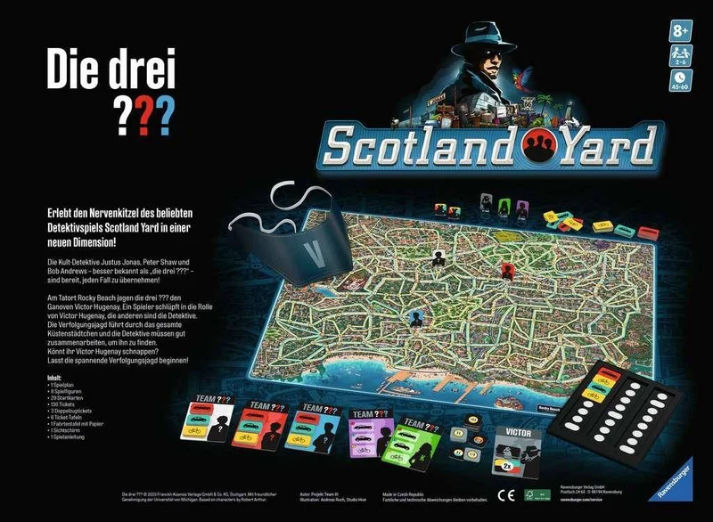Die drei ??? Scotland Yard, deutsch