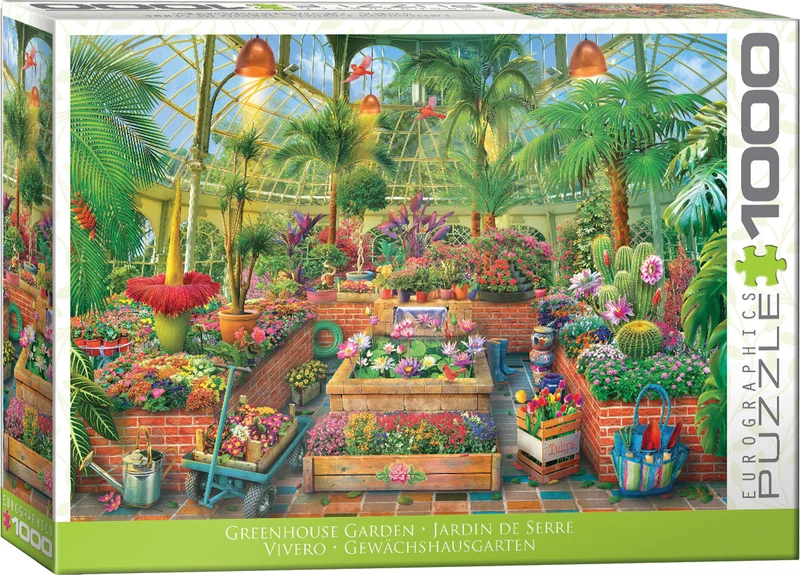 PFG Greenhouse Garden, Eduard (1000pcs) (Usage/Used - PUZZLES FOR GOOD)