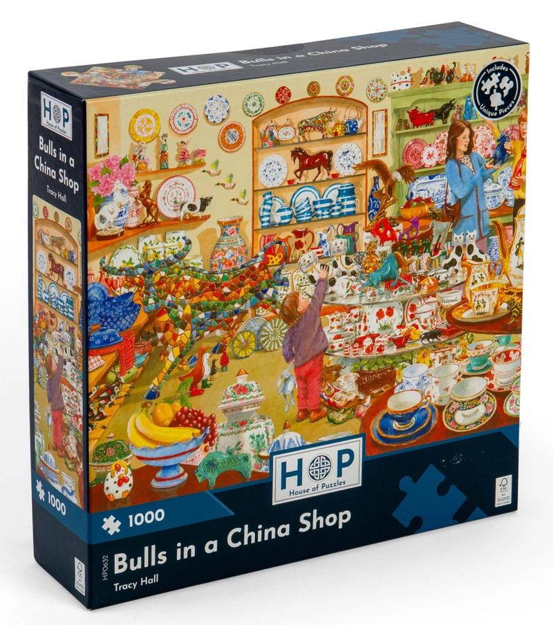 Bulls in a China Shop (1000pcs)