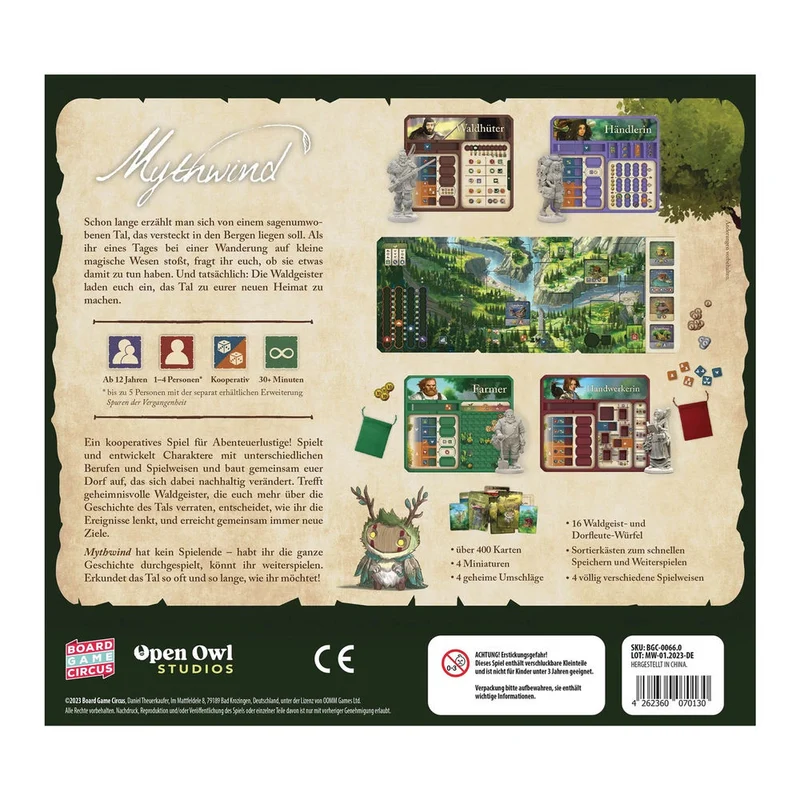 Board Game Circus Mythwind (d)