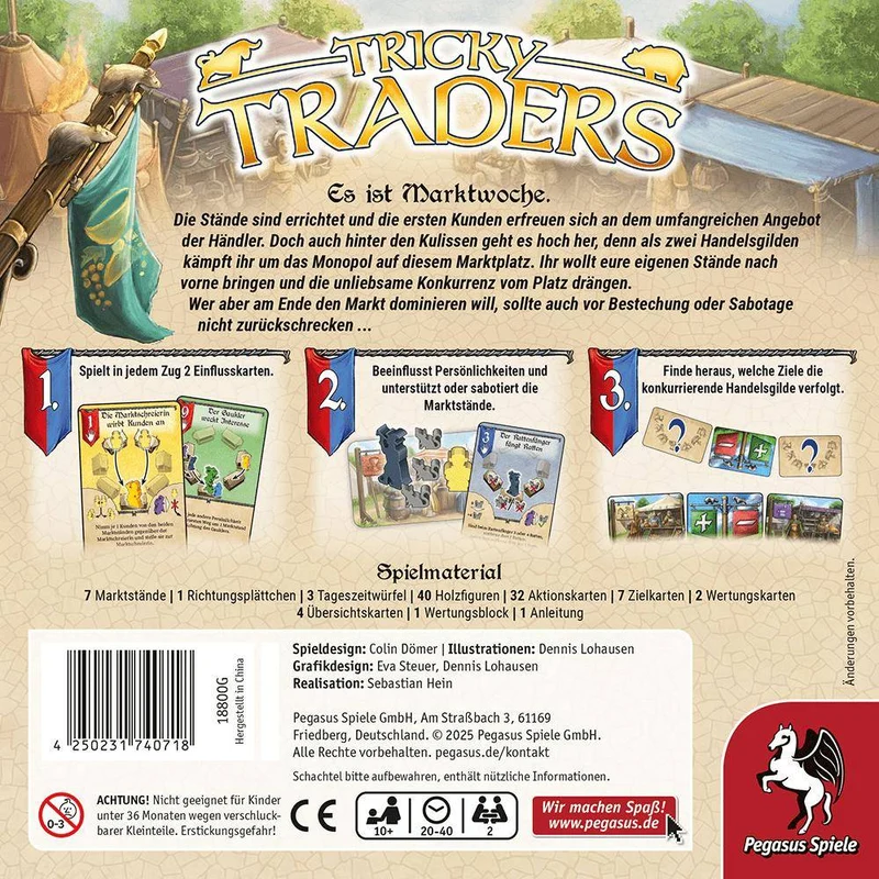 Tricky Traders, deutsch