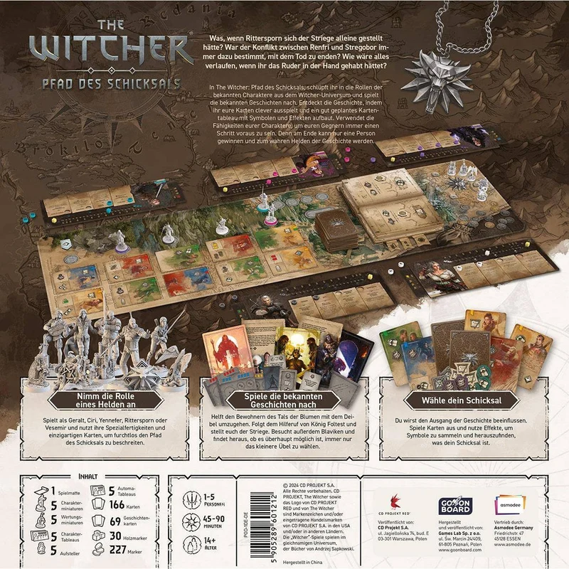 Deluxe Edition - The Witcher: Pfad des Schicksals, deutsch