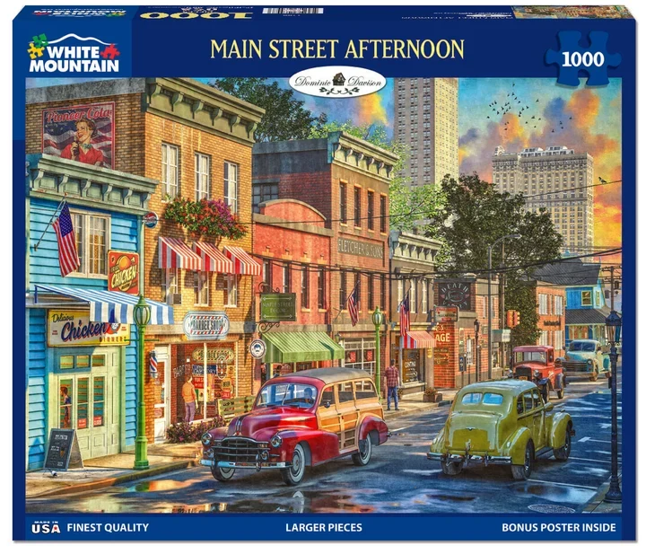 Mainstreet Afternoon, Dominic Davison (1000pcs)