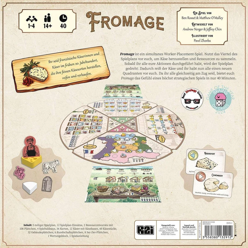 Fromage, deutsch