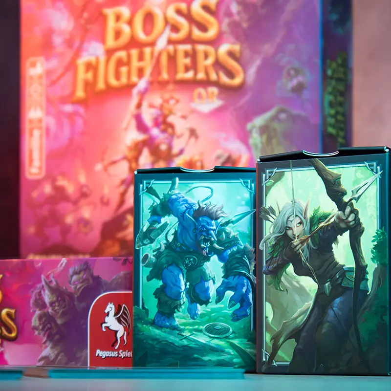 Boss Fighters QR, deutsch