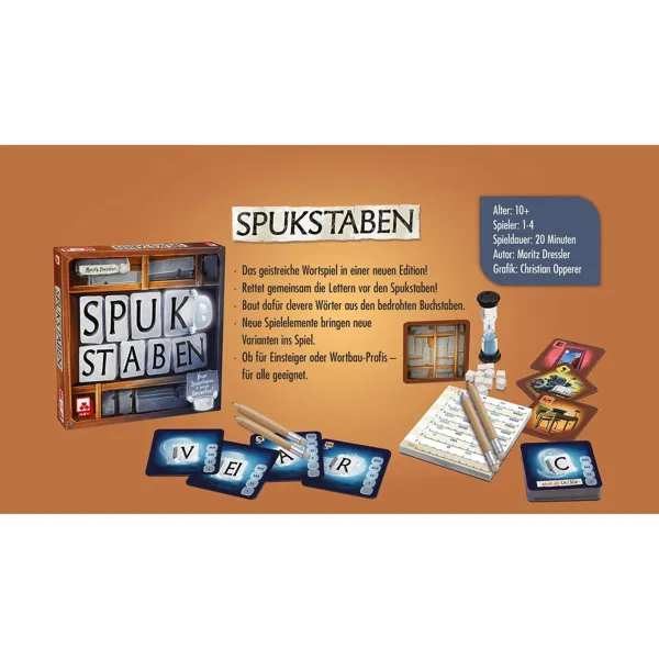 Spukstaben (2. Edition), deutsch