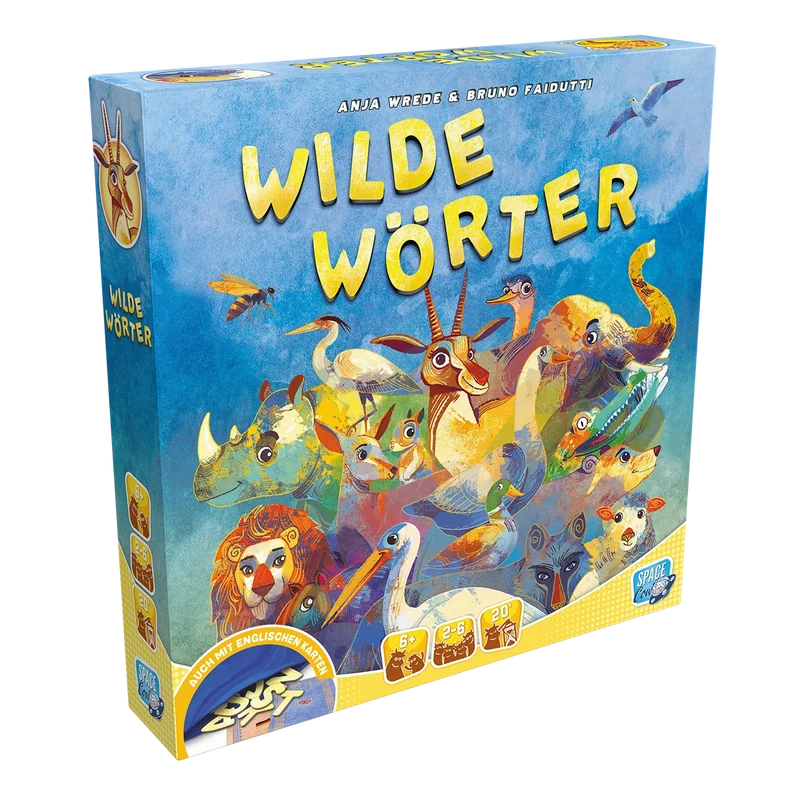 Wilde Wörter, deutsch