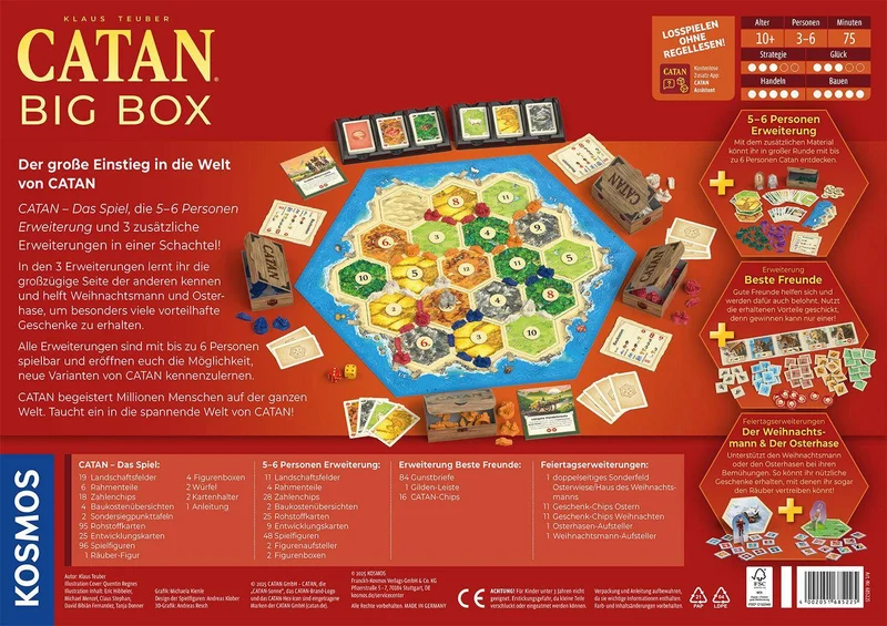 CATAN - Big Box (2025), deutsch