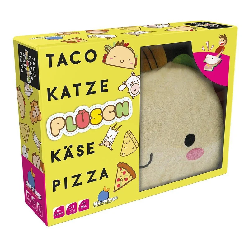 Taco Katze Plüsch Käse Pizza, deutsch