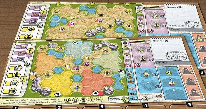 Map Pack 1 - Arche Nova, deutsch (Erw.)
