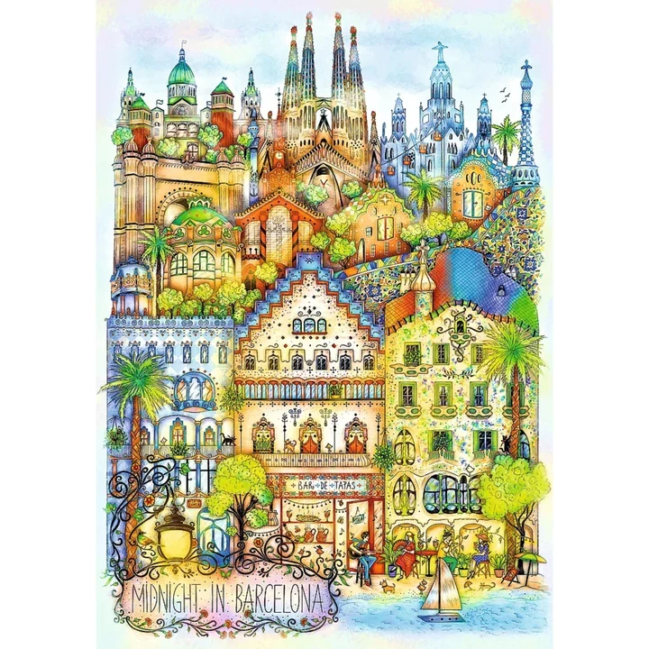 Midnight in Barcelona (1000pcs)