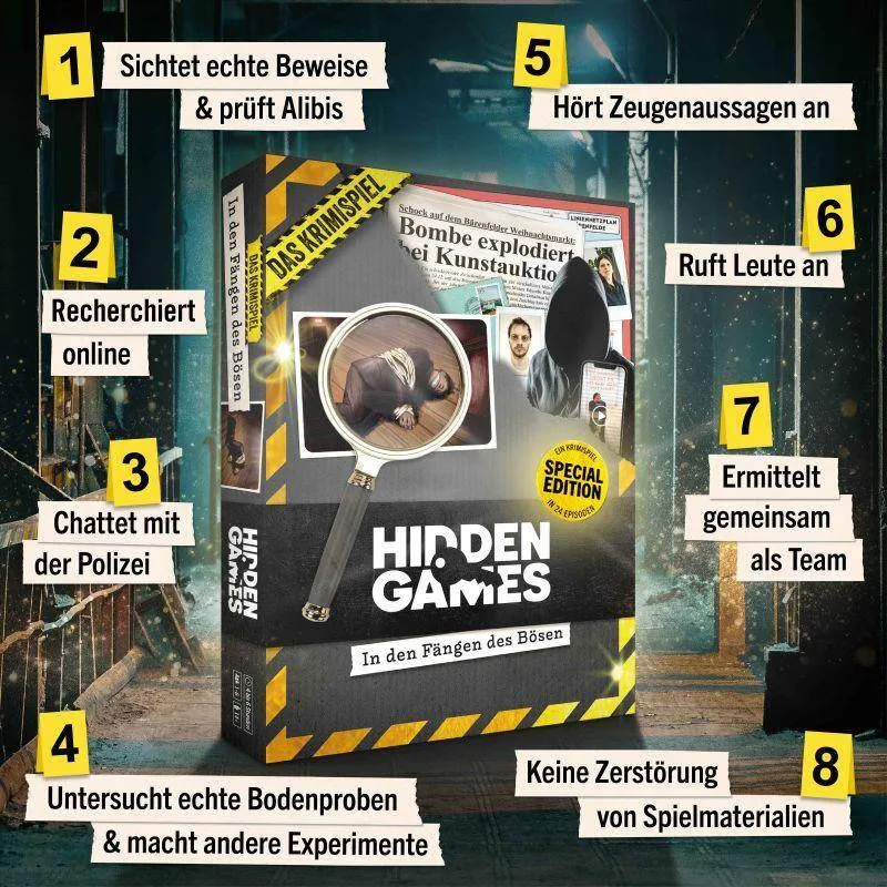 Special Edition Krimispiel (SEK): In den Fängen des Bösen - Hidden Games, deutsch