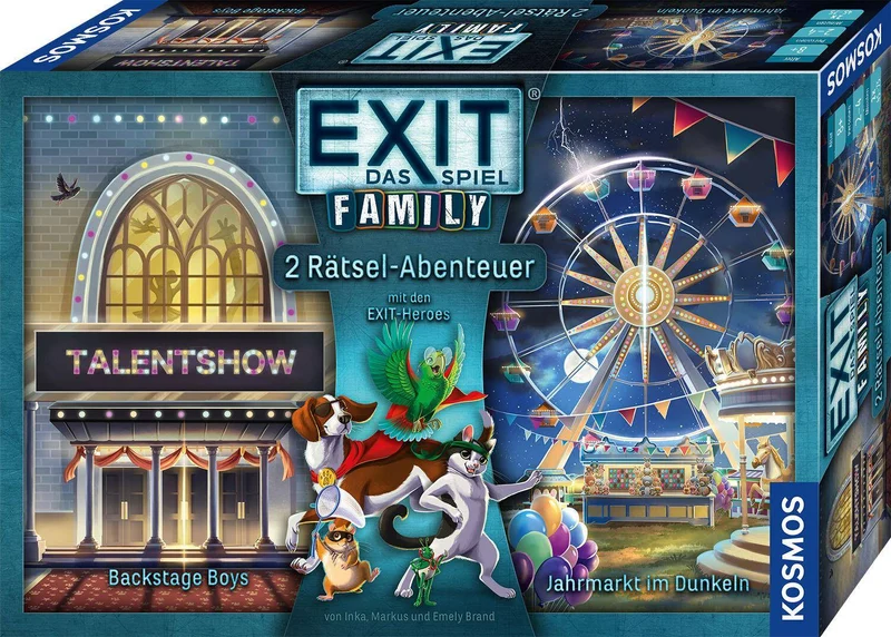 Backstage Boys/Jahrmarkt im Dunkeln - EXIT – Das Spiel Family, deutsch