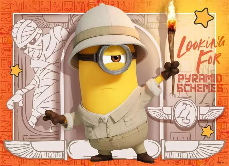 Ravensburger Minions & Monsters - Ooops - Bumper Pack (4 x 100pcs)