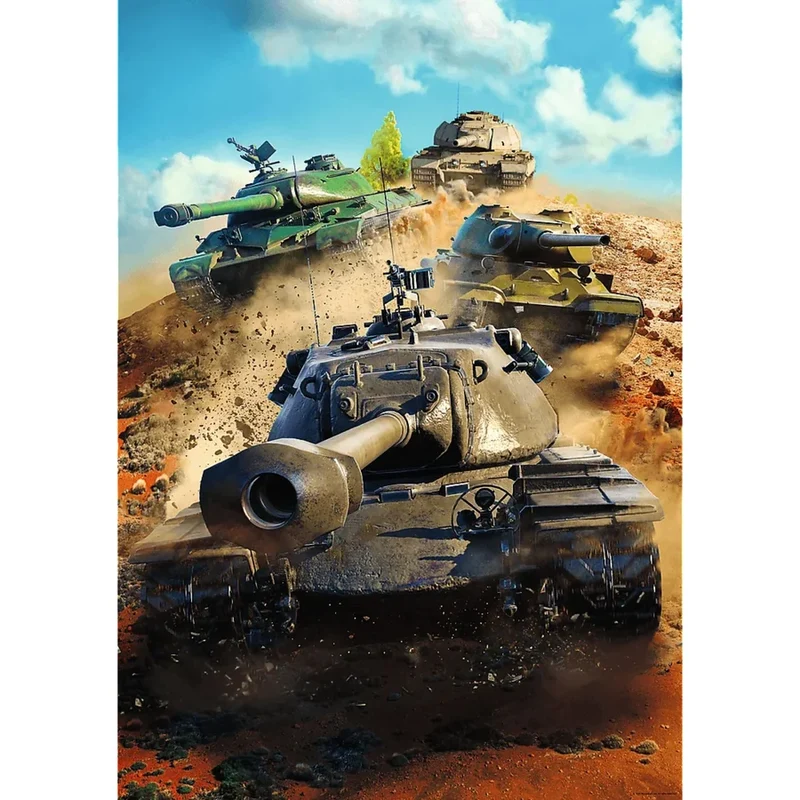 DMG World of Tanks - Tanks In Battle (1000pcs) (DAMAGED BOX)