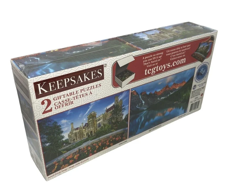 PFG Casa Loma & Moraine Lake - Keepsakes (Usage/Used - PUZZLES FOR GOOD)