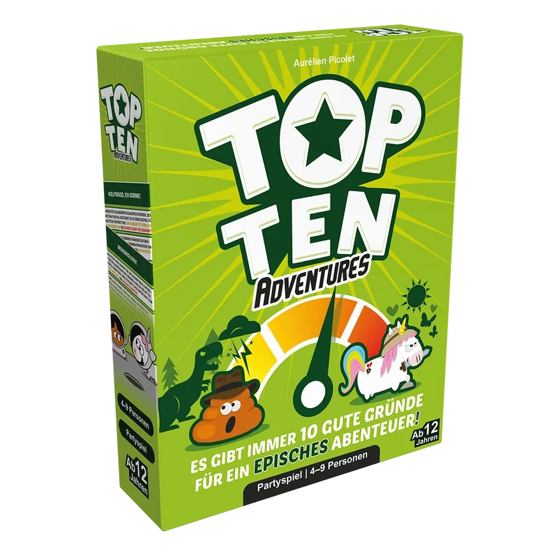 Top Ten Adventures, deutsch