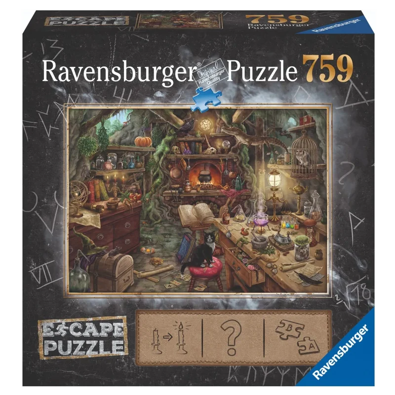 Ravensburger Puzzle - Escape 3 - Hexenküche - 759 Teile