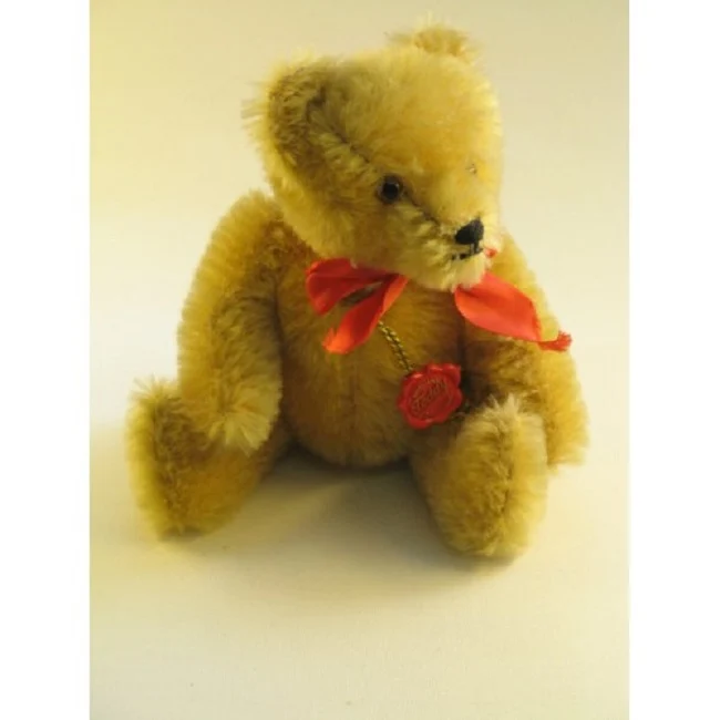 Teddy Hermann - Bär mit roter Schleife