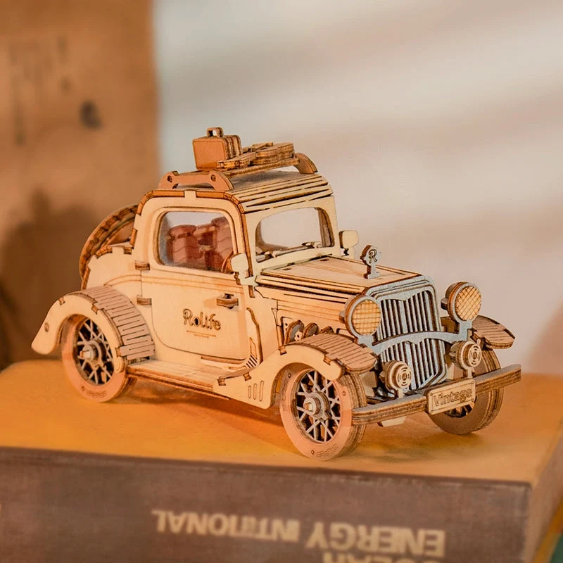 Rolife - Vintage Car - 3D Holzpuzzle