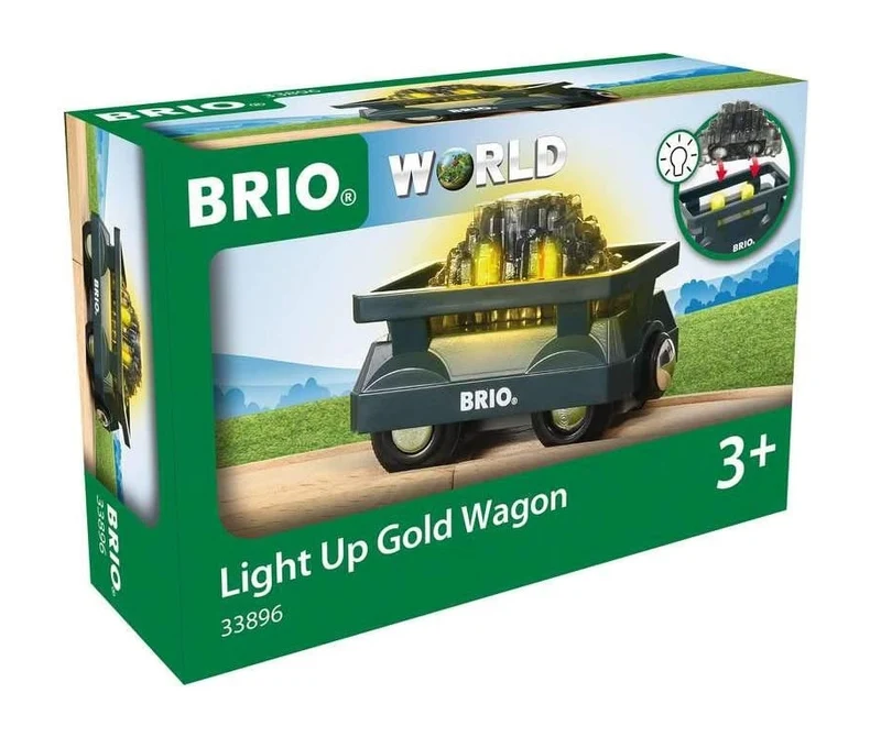 Der leuchtende Wagen mit Gold