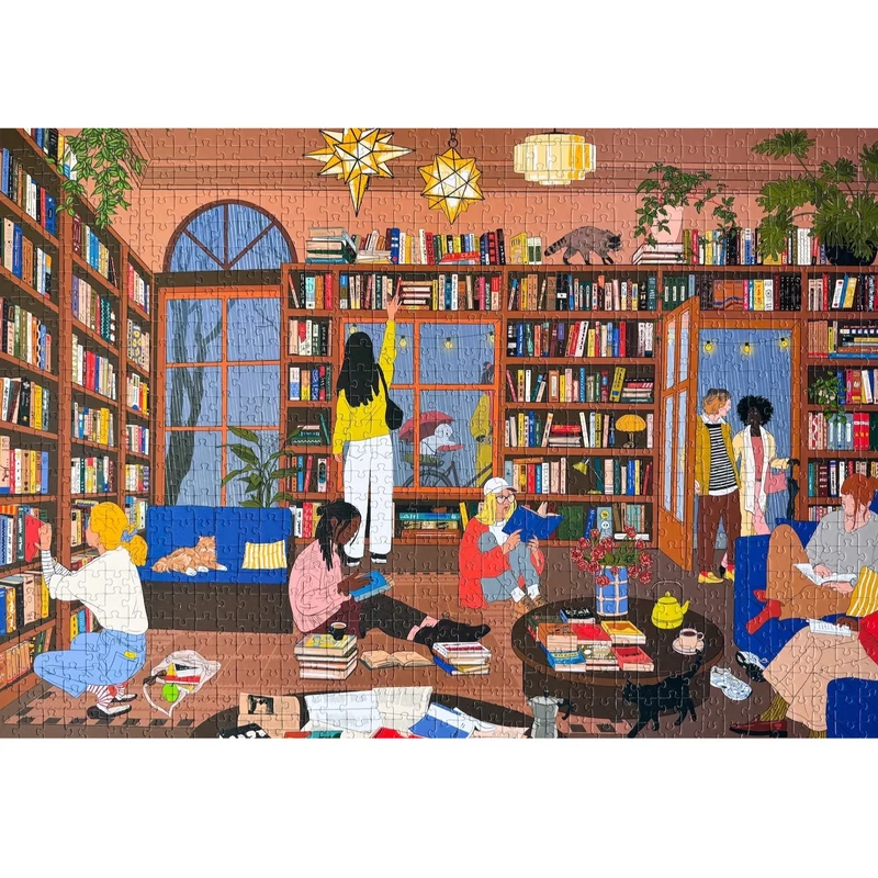 Puzzle 1000 Teile | Book Nook