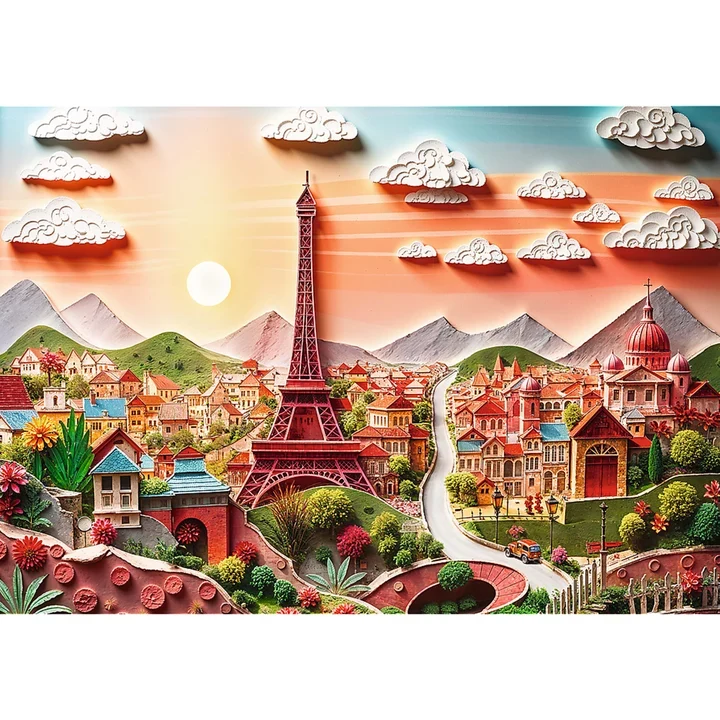 Paper Art - Paris (1000pcs)