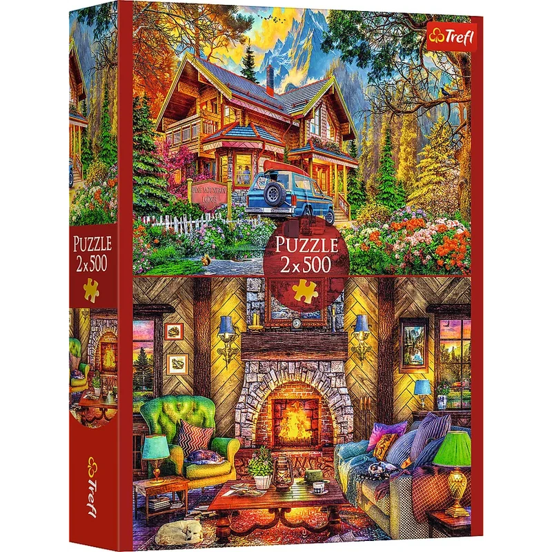 Trefl Premium Plus - Mountain Trip (2x500pcs)
