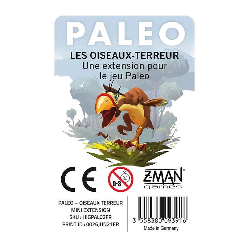 Hans im Glück Paleo - Les Oiseaux-Terreur (f)