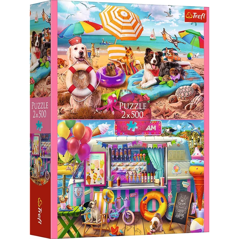 Trefl Premium Plus - Summertime (2x500pcs)