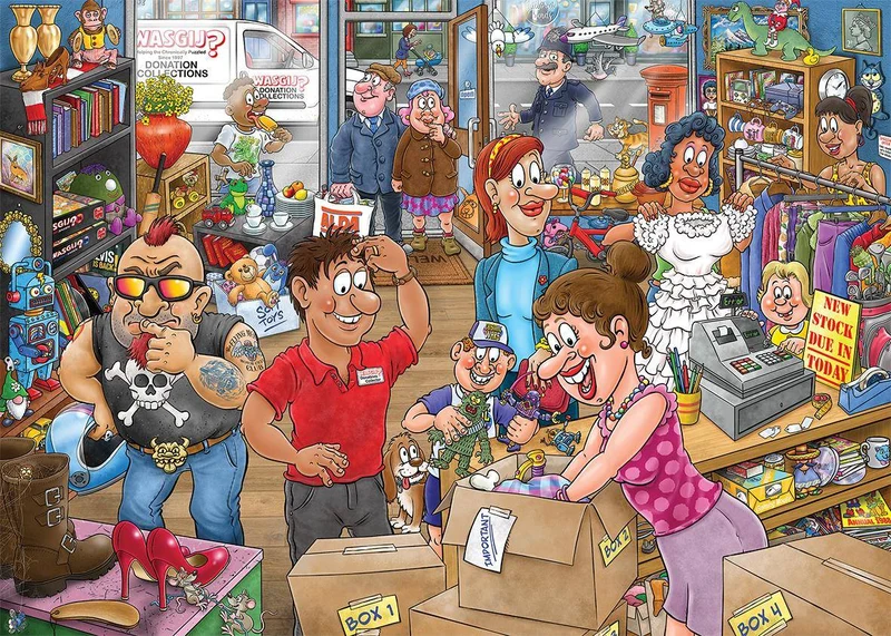 Wasgij Mystery 29 - Spenden-Desaster! (1000 Teile)
