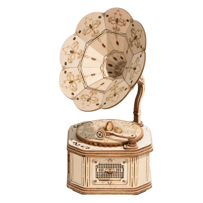 Rolife TG408 - Grammophon - 3D Holzbausatz
