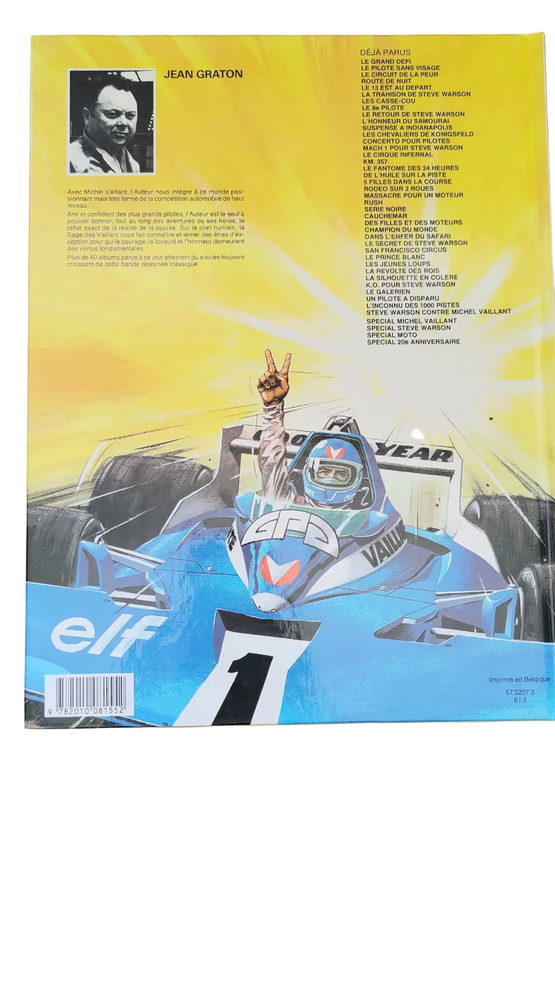 Michel Vaillant - Rallye sur un Vulcan
