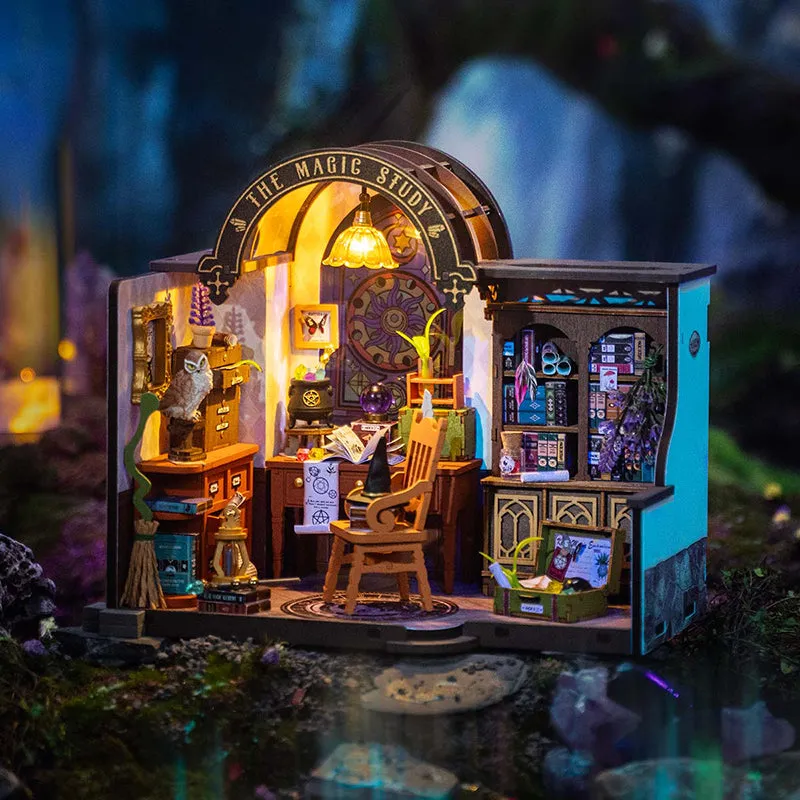 Rolife- DG106 - DIY Miniatur House - The Magic Study - 3D Holzpuzzle