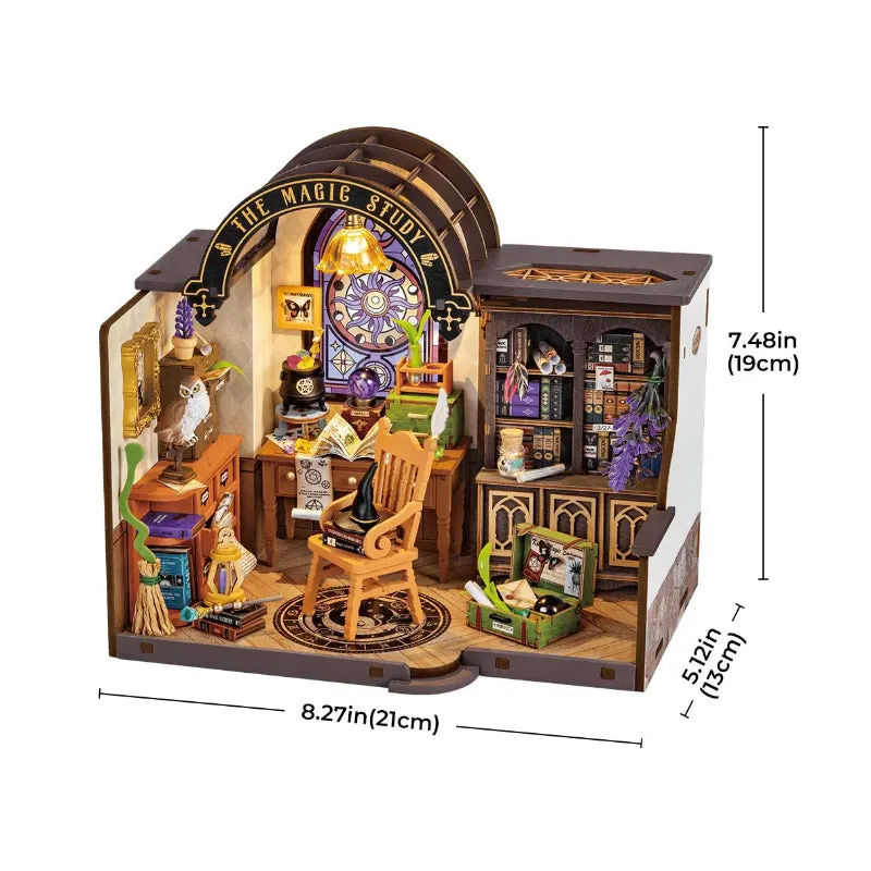 Rolife- DG106 - DIY Miniatur House - The Magic Study - 3D Holzpuzzle
