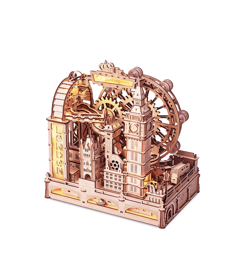 ROKR - EGB01 - Marbel Travel London - 3D Holzpuzzle