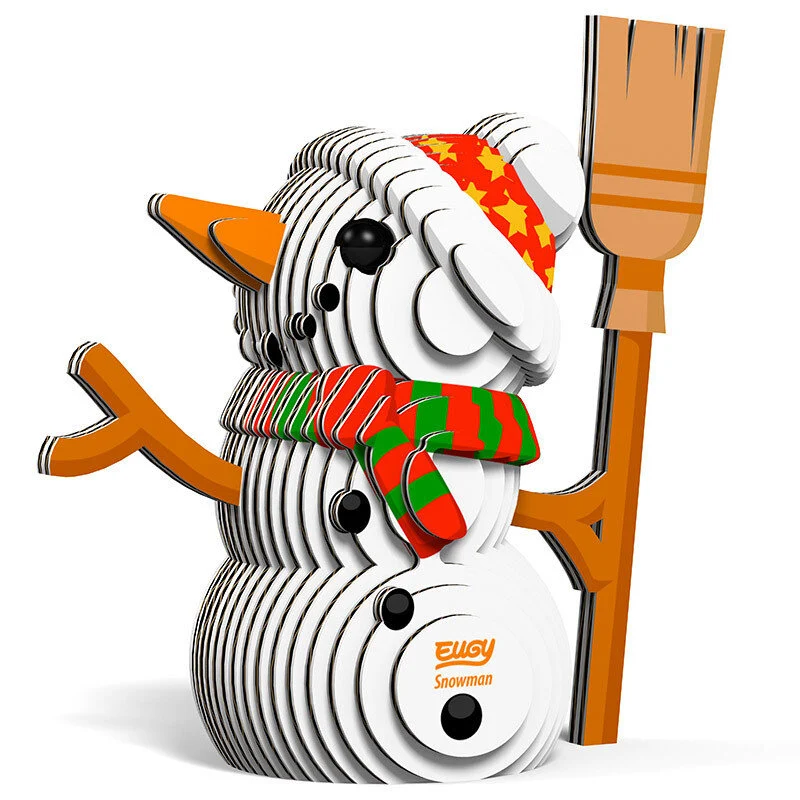 Öko-Puzzle – Schneemann