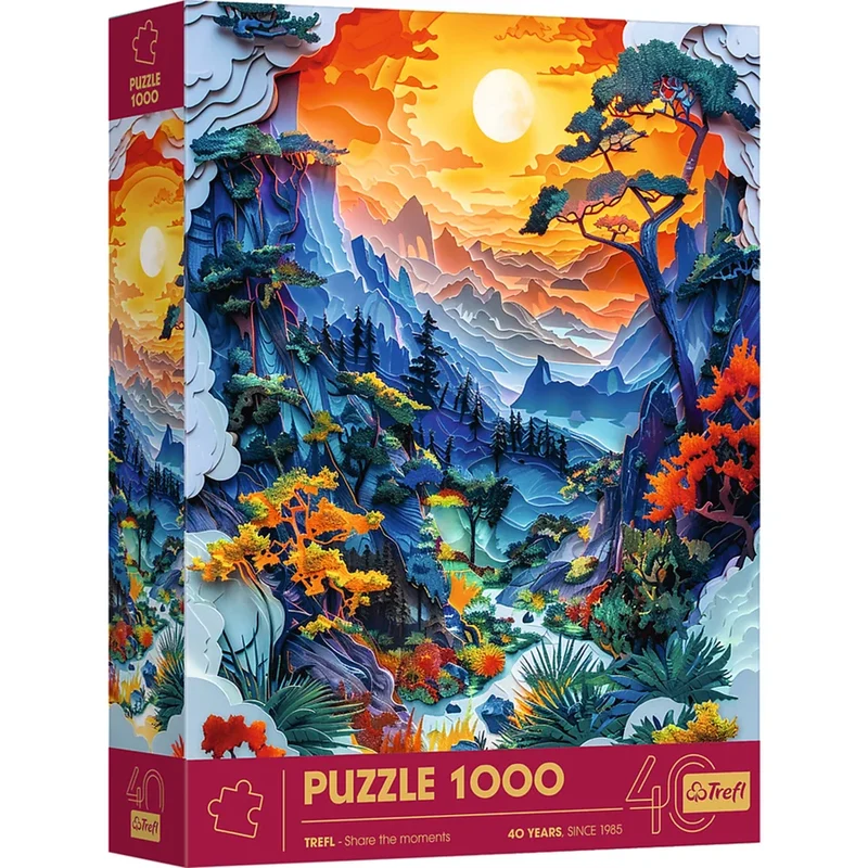 DMG Paper Art - Valley (1000pcs) (DAMAGED BOX)