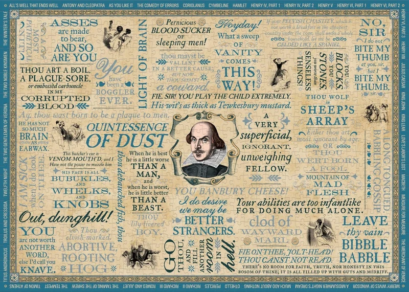 PFG Shakespearean Insults (PUZZLES FOR GOOD)