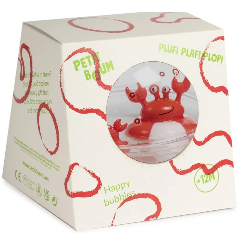 Sensorische Kugel Happy Bubbles – Krabbe