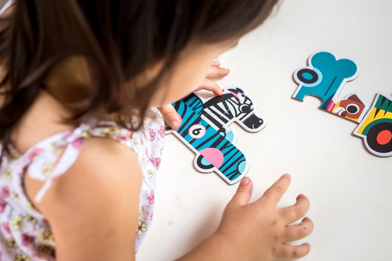 Duo-Puzzle für die Kleinsten – Rennwagen