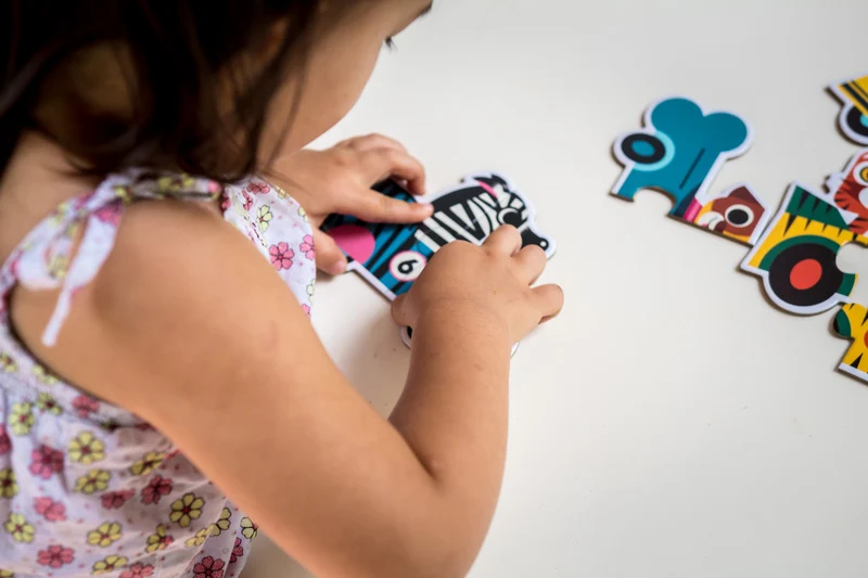 Duo-Puzzle für die Kleinsten – Rennwagen