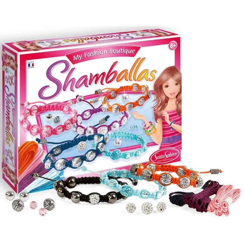 Set zum Herstellen von Shamballa-Armbändern