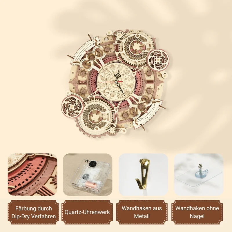 Zodiac Wanduhr & Kalender