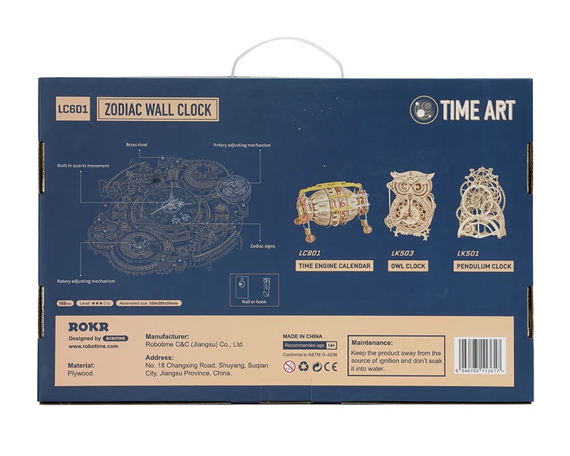 Zodiac Wanduhr & Kalender