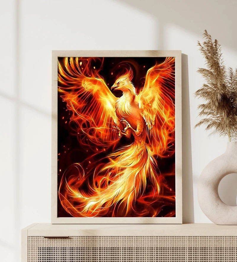 DIAMOND PAINTING | FEUER PHÖNIX
