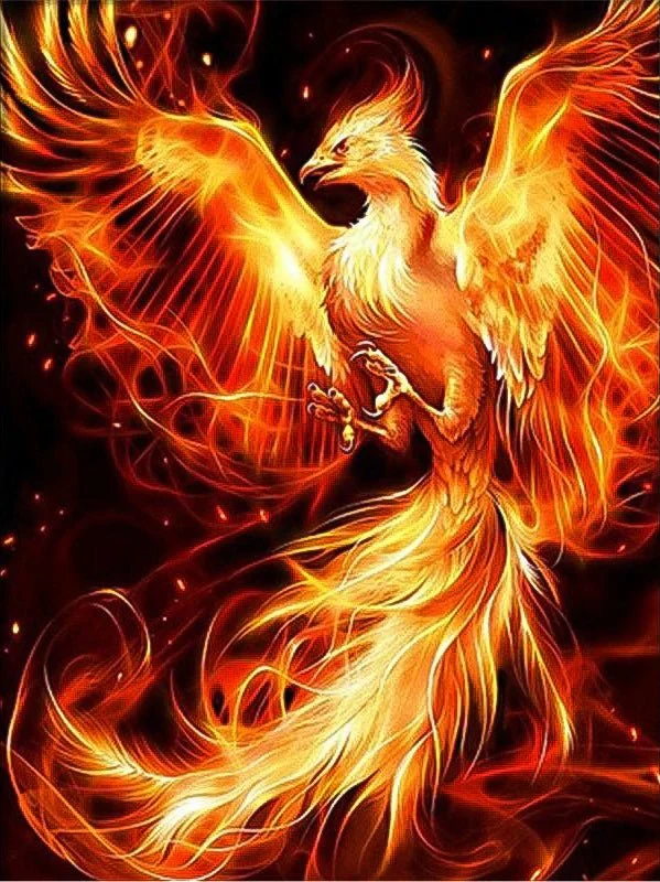 DIAMOND PAINTING | FEUER PHÖNIX